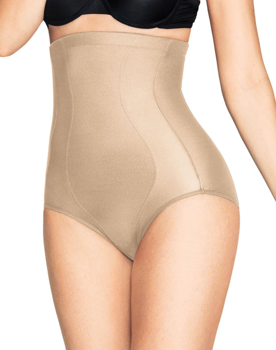 Flexees Women`s Sensual Shapes Hi-Waist Brief