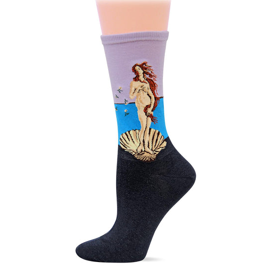 Hot Sox Womens Collection Birth of Venus Trouser Sock