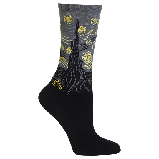 Hot Sox Womens Collection Starry Night Trouser Sock