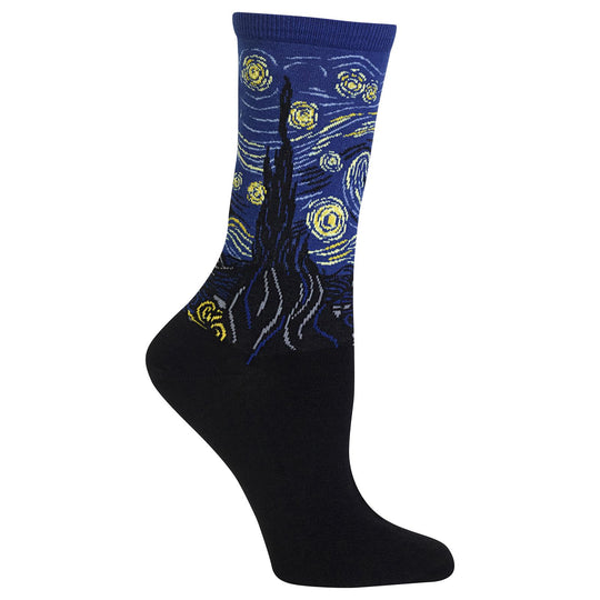 Hot Sox Womens Collection Starry Night Trouser Sock