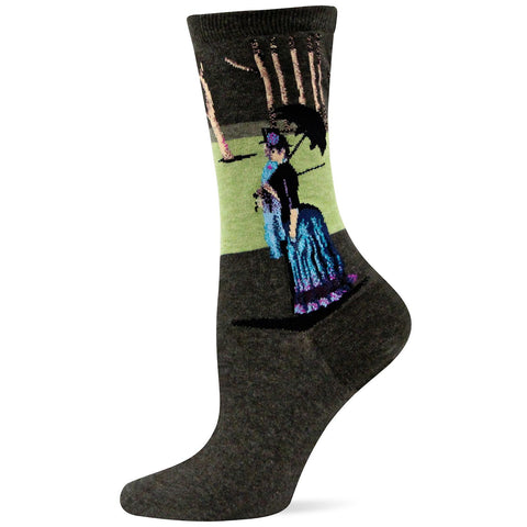 Hot Sox Womens Artist Series A Sunday Afternoon Sock