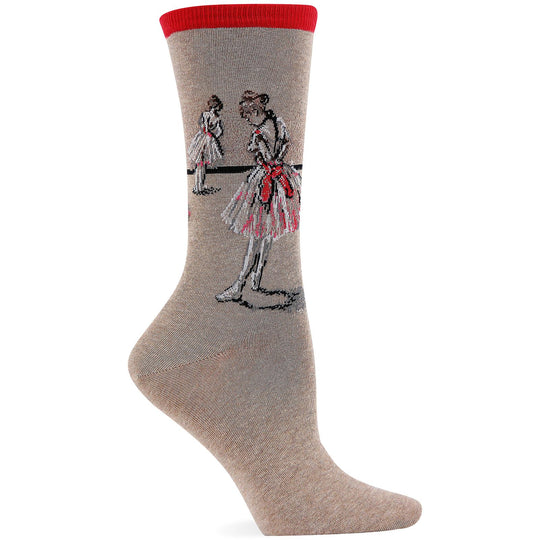 Hot Sox Womens Artist Series Degas Study Dancer Sock