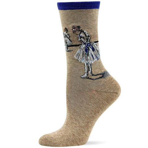 Hot Sox Womens Artist Series Degas Study Dancer Sock