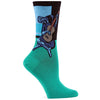 Hot Sox Womens Artist Series Old Guitarist Sock