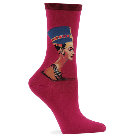 Hot Sox Womens Artist Series Nefertiti Sock