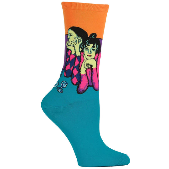 Hot Sox Womens Two Acrobats Socks