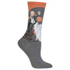 Hot Sox Womens Norman Rockwell Halloween Sock