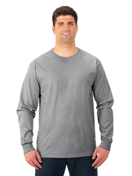 Fruit Of The Loom Mens Lofteez HD Long-Sleeve T-Shirt