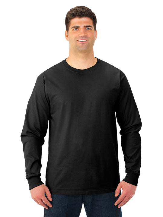 Fruit Of The Loom Mens Lofteez HD Long-Sleeve T-Shirt