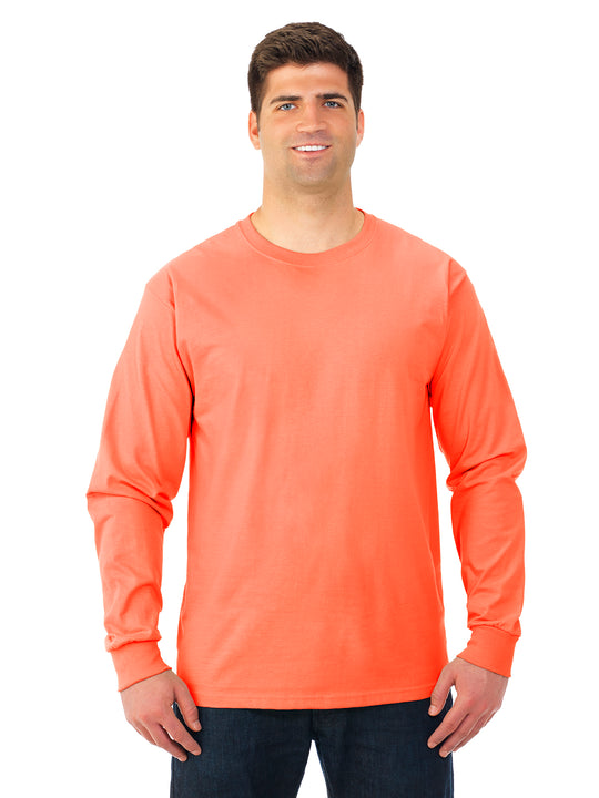Fruit Of The Loom Mens Lofteez HD Long-Sleeve T-Shirt