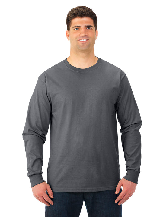 Fruit Of The Loom Mens Lofteez HD Long-Sleeve T-Shirt