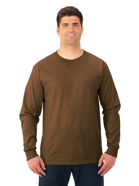 Fruit Of The Loom Mens Lofteez HD Long-Sleeve T-Shirt