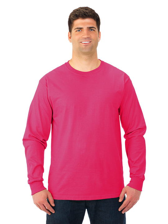Fruit Of The Loom Mens Lofteez HD Long-Sleeve T-Shirt