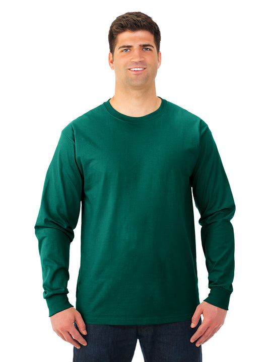 Fruit Of The Loom Mens Lofteez HD Long-Sleeve T-Shirt