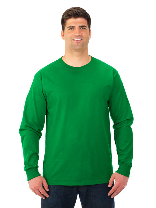 Fruit Of The Loom Mens Lofteez HD Long-Sleeve T-Shirt