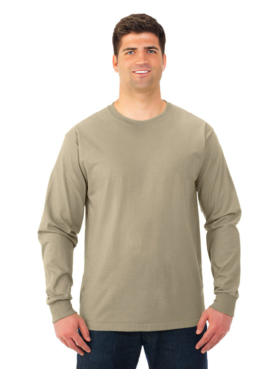 Fruit Of The Loom Mens Lofteez HD Long-Sleeve T-Shirt