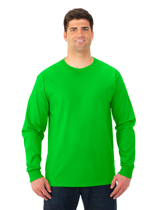 Fruit Of The Loom Mens Lofteez HD Long-Sleeve T-Shirt
