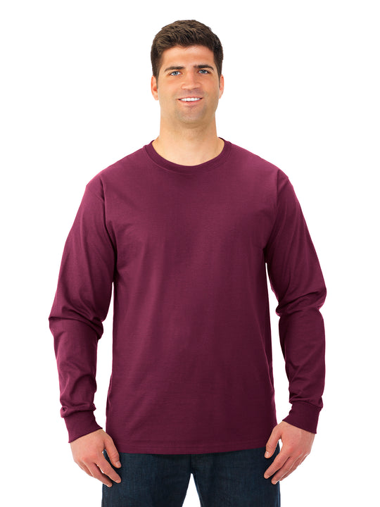 Fruit Of The Loom Mens Lofteez HD Long-Sleeve T-Shirt