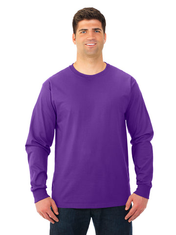Fruit Of The Loom Mens Lofteez HD Long-Sleeve T-Shirt