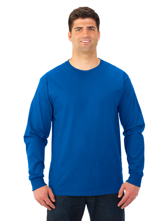 Fruit Of The Loom Mens Lofteez HD Long-Sleeve T-Shirt