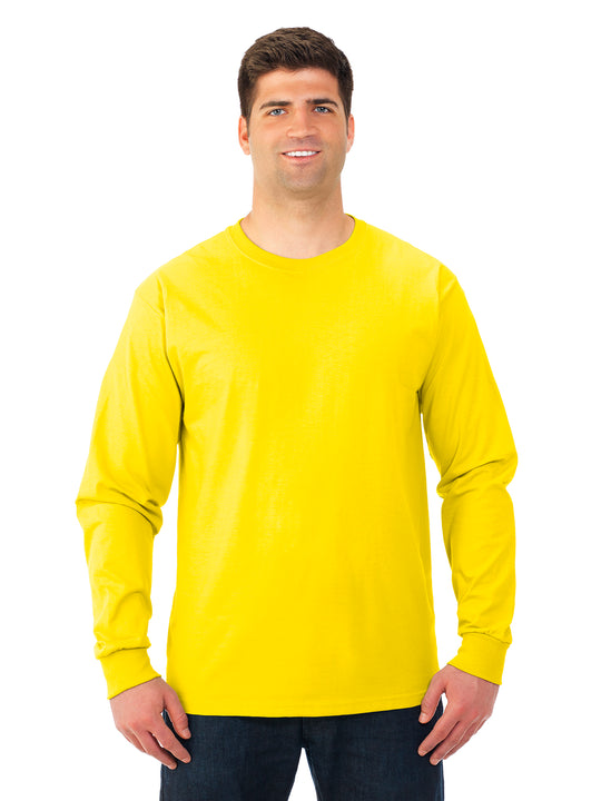 Fruit Of The Loom Mens Lofteez HD Long-Sleeve T-Shirt