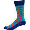 Hot Sox Mens Basics Collection Ombre Dots Slack Sock