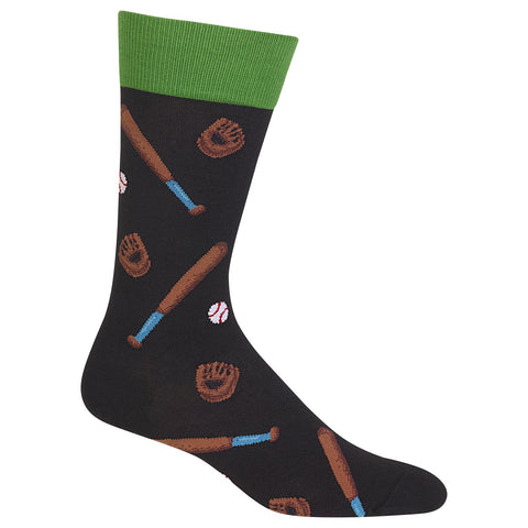 Hot Sox Mens Basics Collection Baseball Sock