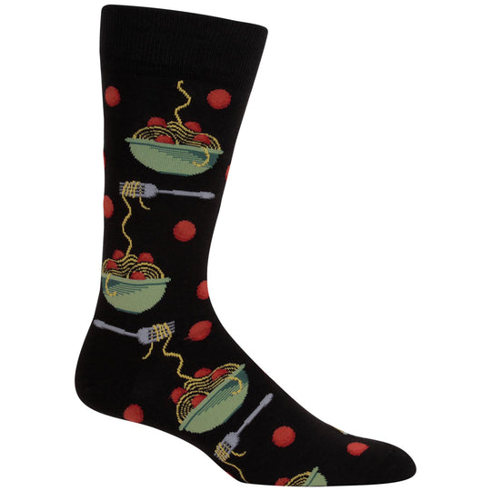 Hot Sox Mens Meatballs Socks