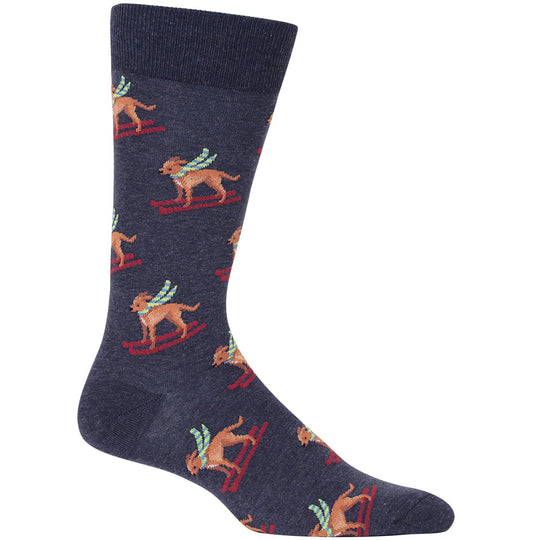 Hot Sox Mens Ski Dog Socks