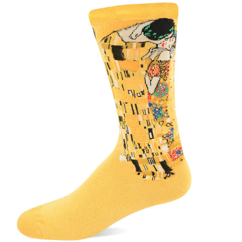 Hot Sox Mens Artist Series The Kiss Sock