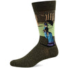 Hot Sox Mens Artist Series A Sunday Afternoon Sock