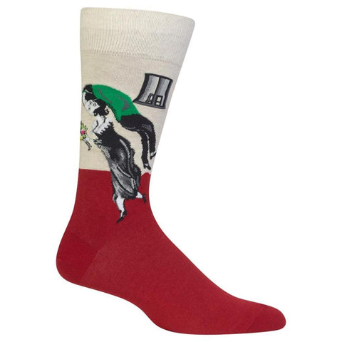Hot Sox Mens Artist Series The Birthday Sock