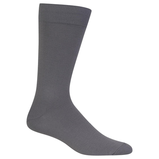 Hot Sox Mens Supersoft Solid Socks