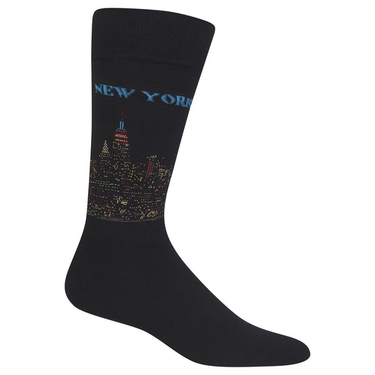 Hot Sox Mens New York Casual Sock