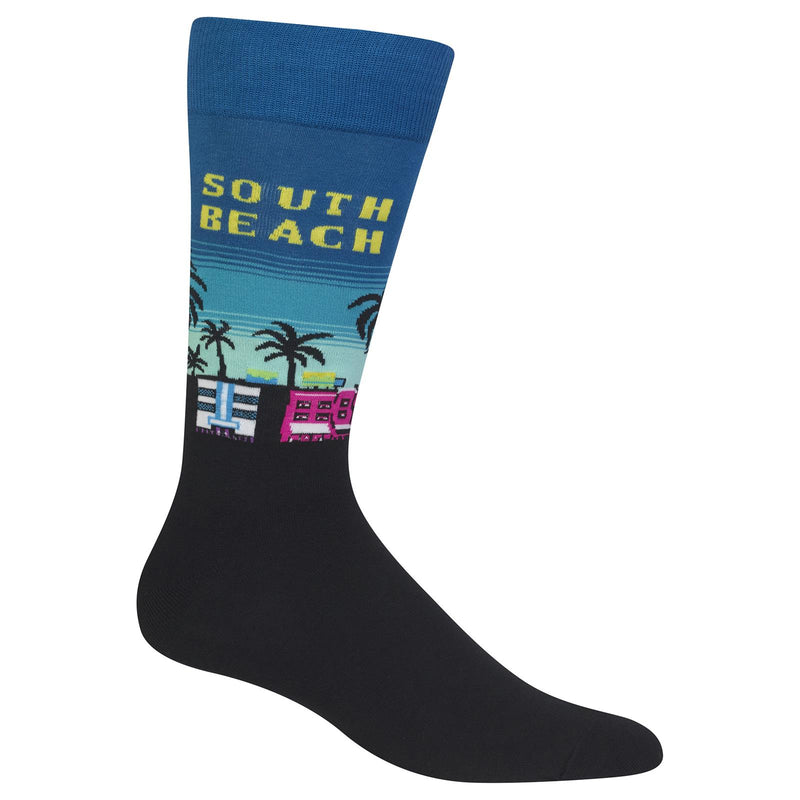 Hot Sox Mens South Beach Casual Sock