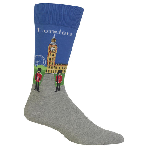 Hot Sox Mens London Casual Sock