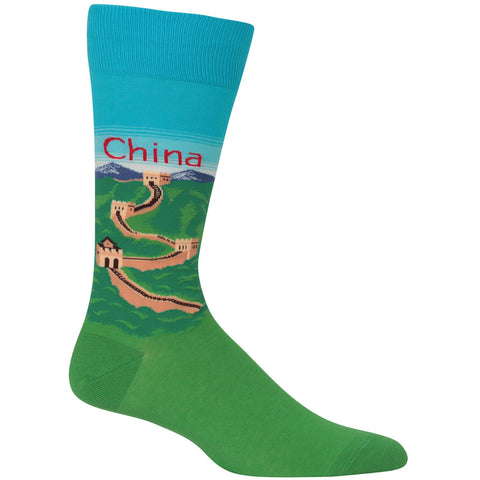 Hot Sox Mens China Socks