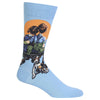 Hot Sox Mens Norman Rockwell Little Spooners Sock