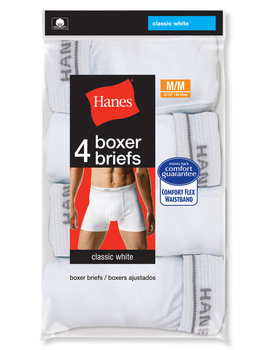 Hanes Men's Boxer Briefs with Comfort Flex® Waistband 4-Pack