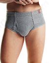 Hanes Men's TAGLESS Mid-Length Briefs with ComfortSoft Waistband 6-Pack