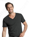 Hanes Classics Men's Traditional Fit Dyed V-Neck TAGLESS Undershirt 3-Pack