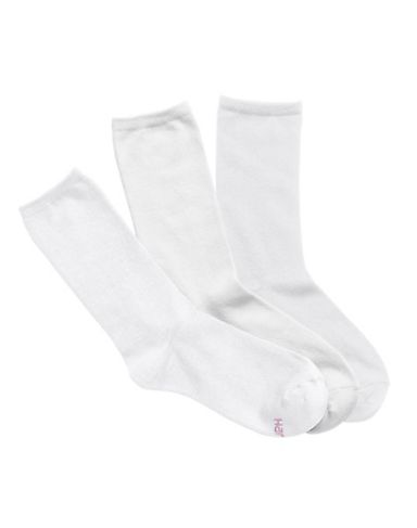 Hanes Women`s ComfortSoft Crew Socks 3-Pack