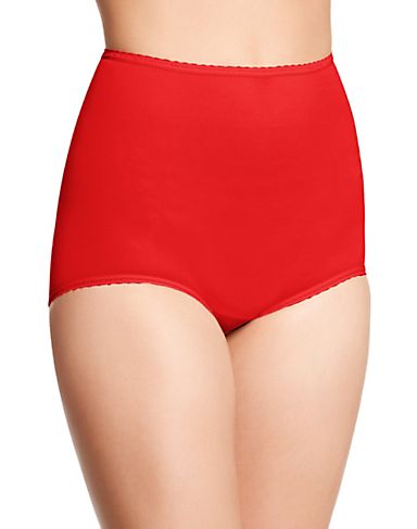 Bali Skimp Skamp Brief Underwear 2633 Galactic Red Stripe