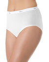 Hanes Women's No Ride Up Cotton Brief 6-Pack