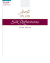 Hanes Silk Reflections Plus Control Top, Enhanced Toe Pantyhose 1 Pair Pack