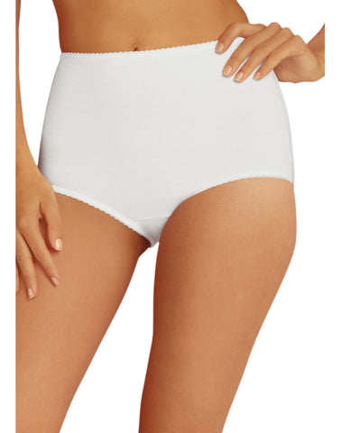 Hanes Women's Stretch Cotton Light Control Brief 2 Pack