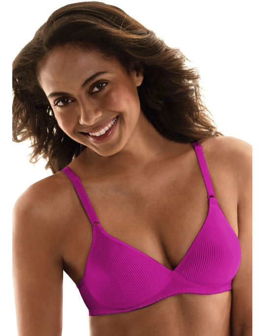 Hanes Lightly Lined Fully Padded Soft Cup Wirefree Bra