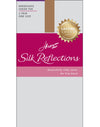 Hanes Silk Reflections Silky Sheer Knee Highs 1 Pair Pack