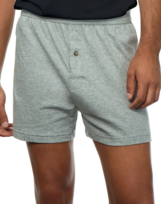 Hanes Classics Men's TAGLESS ComfortSoft Knit Boxers with Comfort Flex Waistband 5-Pack