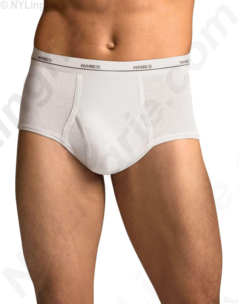 Hanes Men's TAGLESS No Ride Up Briefs with Comfort Flex Waistband 7-Pack